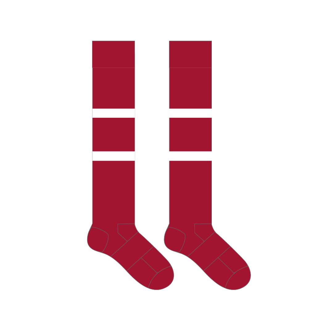 Playford City SC | PRE-ORDER | Full Socks - Away