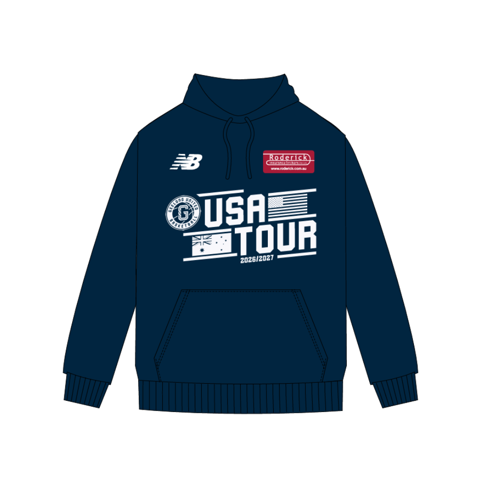 Geelong United Basketball - US Tour | PRE-ORDER | Unisex Hoodie