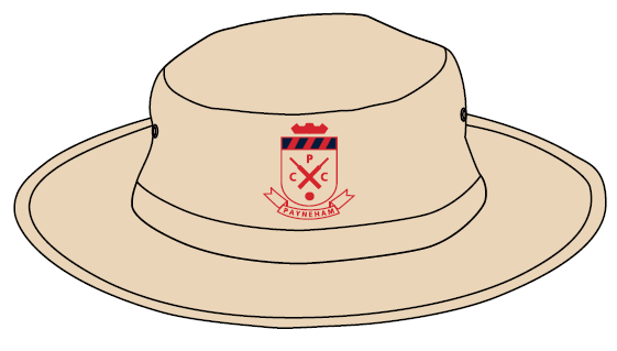Payneham CC Club | PRE-ORDER | White Wide Brim Hat