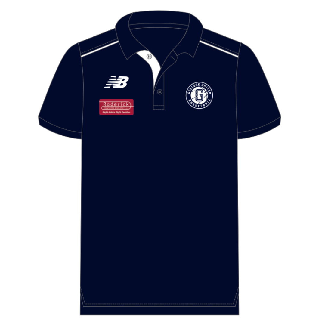 Geelong United Basketball | PRE-ORDER | NB Men's SS Polo