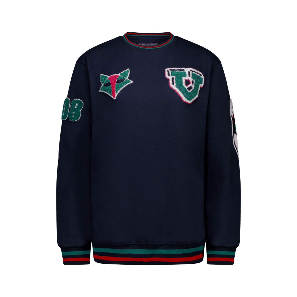 Melbourne Vixens | MV Patches Crew Sweat