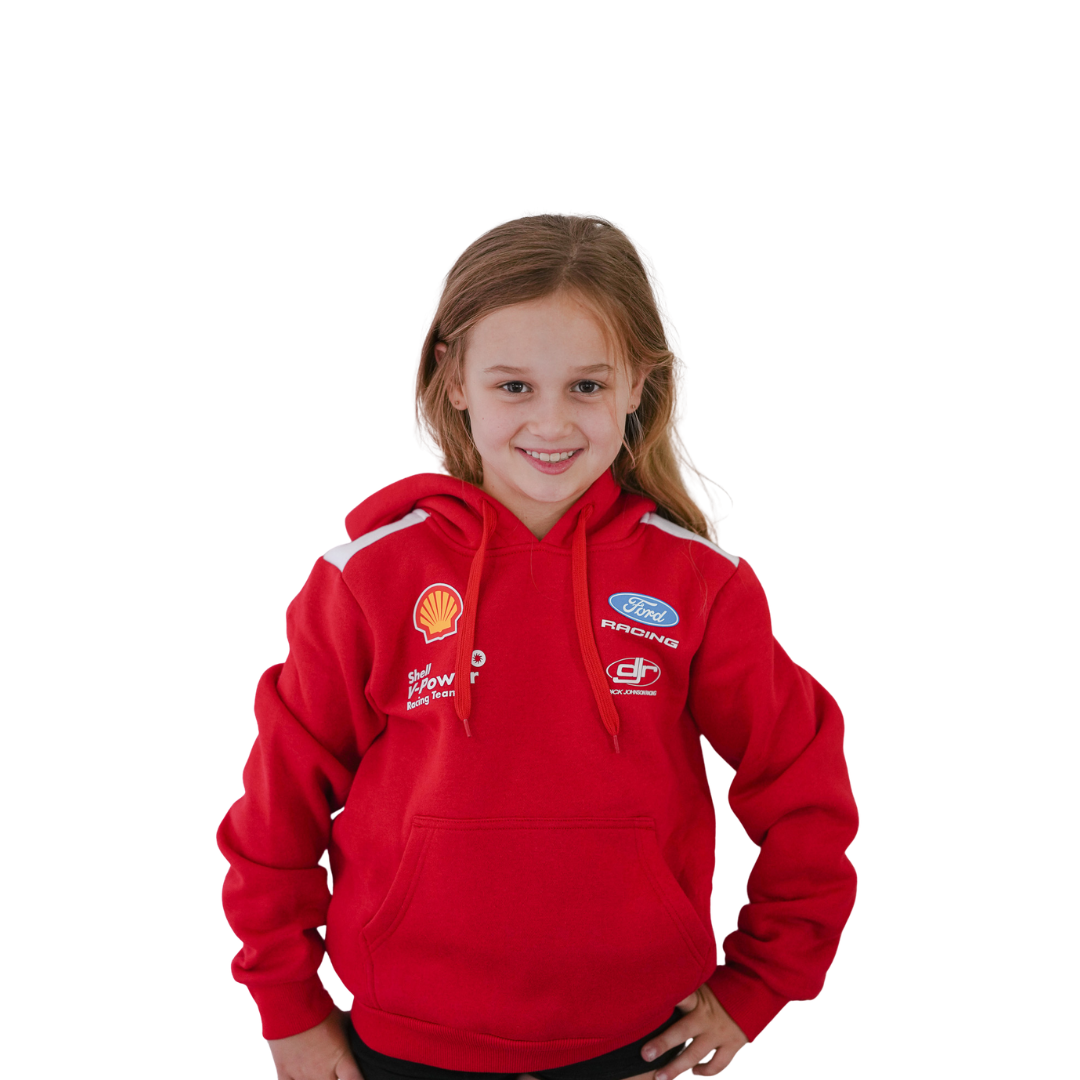 Shell V-Power Racing Team | Unisex Hoodie - Red (KIDS)