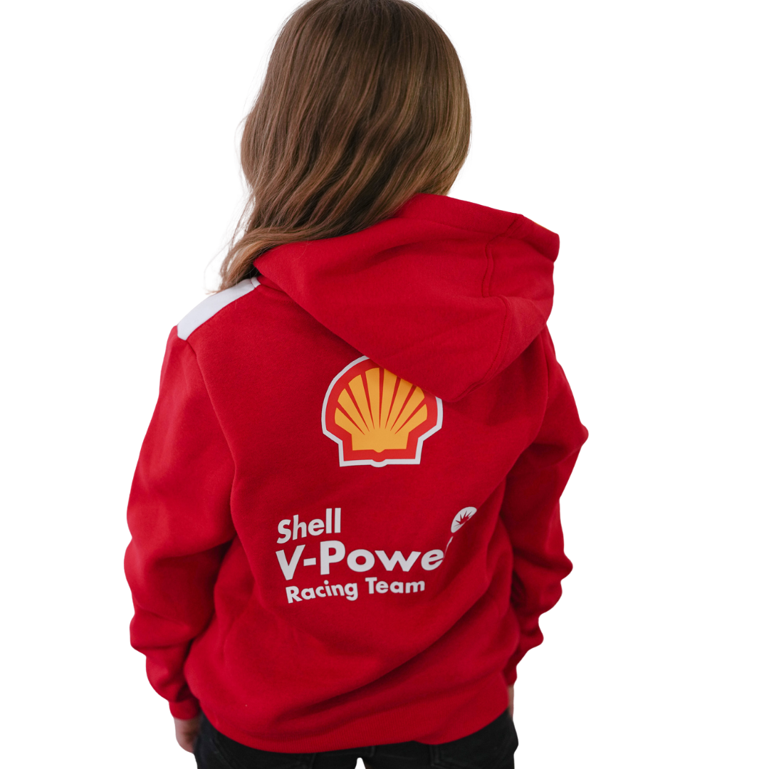 Shell V-Power Racing Team | Unisex Hoodie - Red (KIDS)