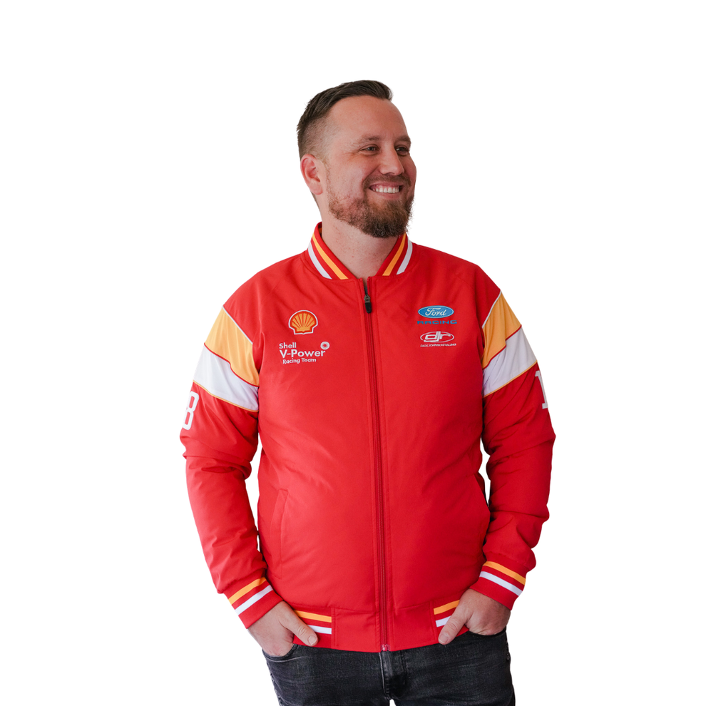 Shell Racing Team Uniform Shell V-Power Racing Team | Unisex Tri Colour Retro Jacket – Belgravia ...