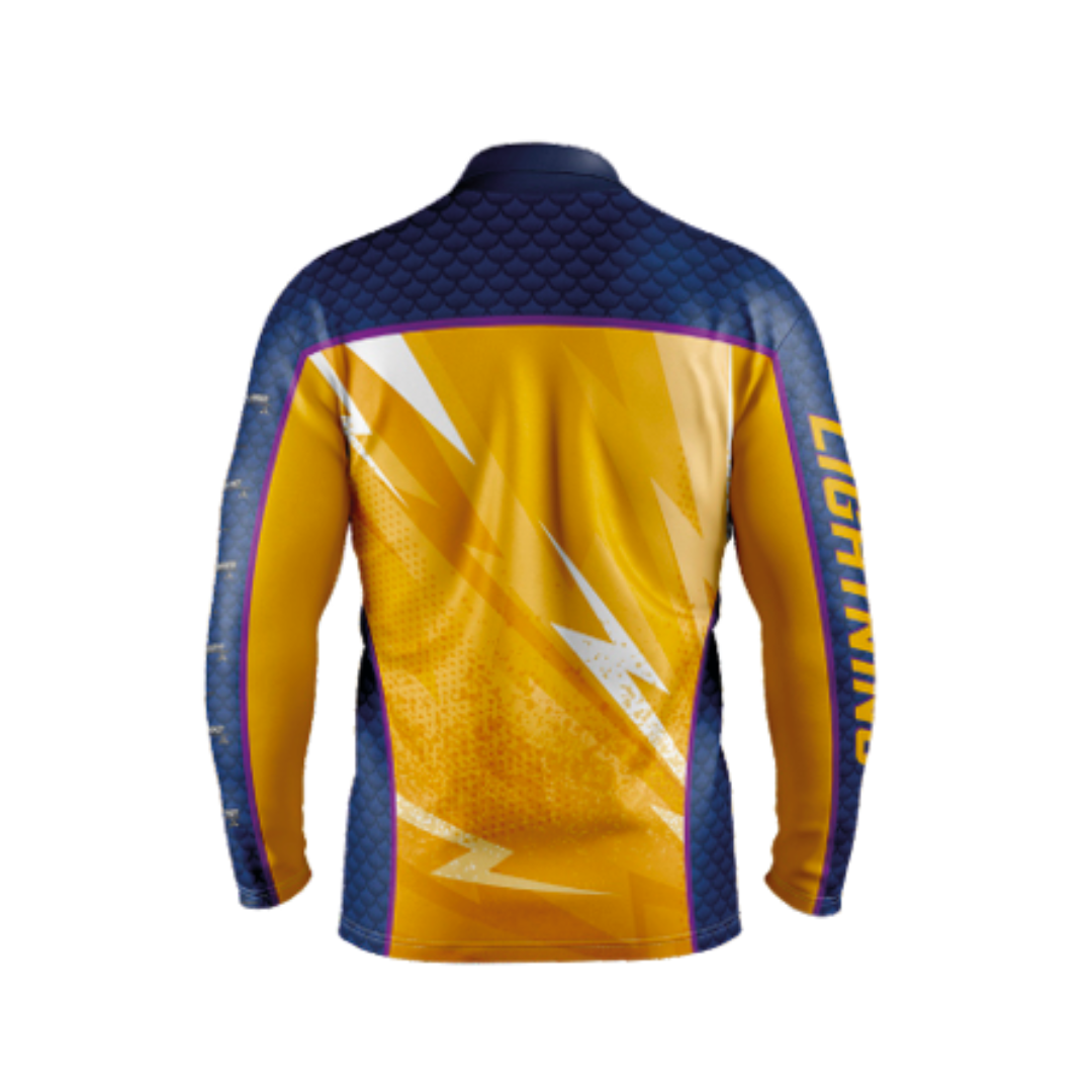 Sunshine Coast Lightning | Fishing Polo Long Sleeve