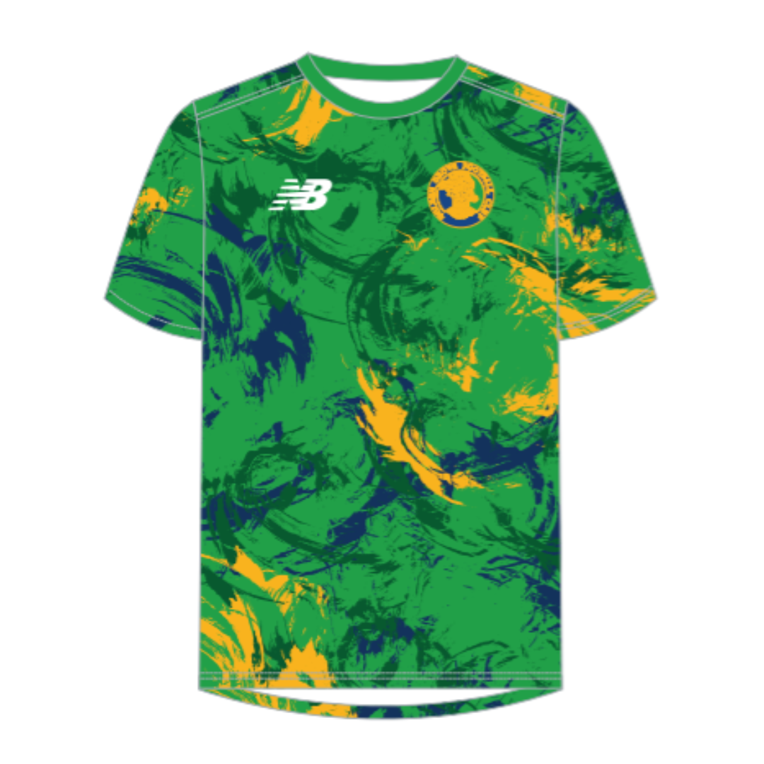 Golden Grove FC | PRE-ORDER | Warm Up Shirt  - Green