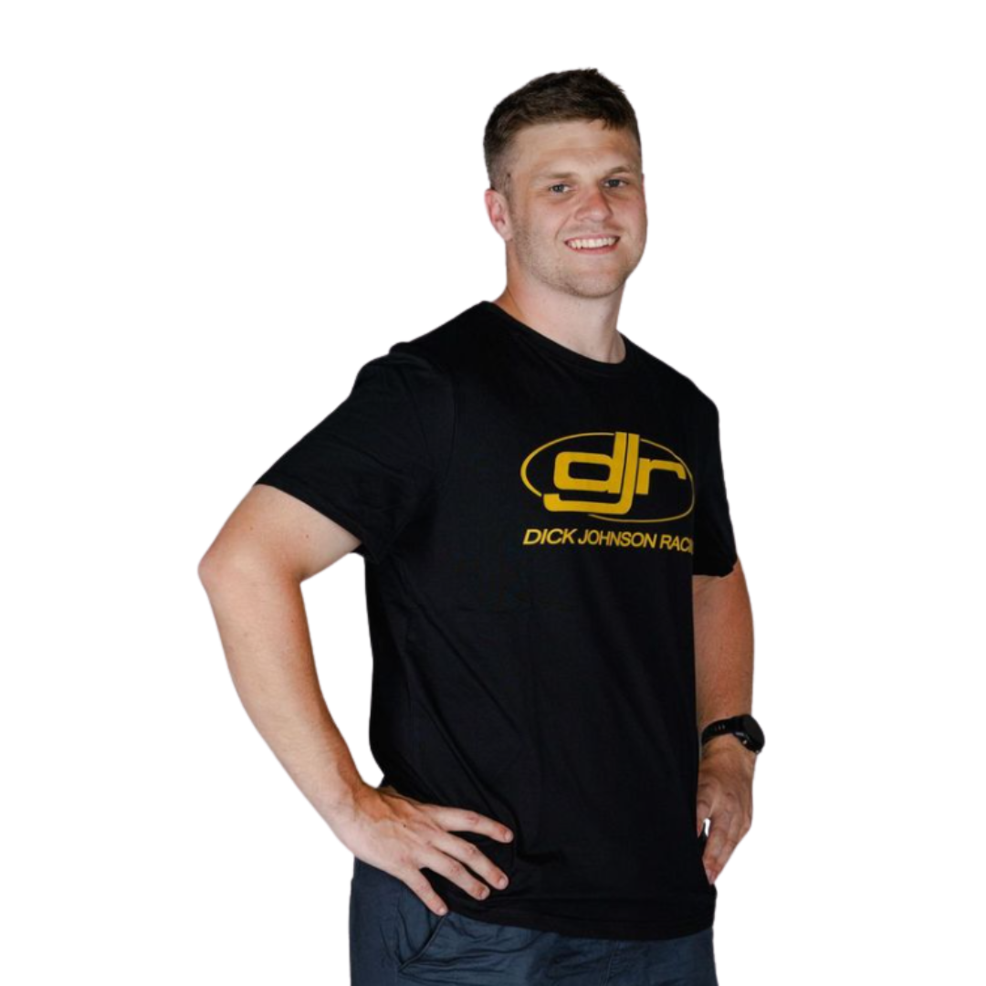 Dick Johnson Racing | Lifestyle Cotton Tee - Black - Unisex