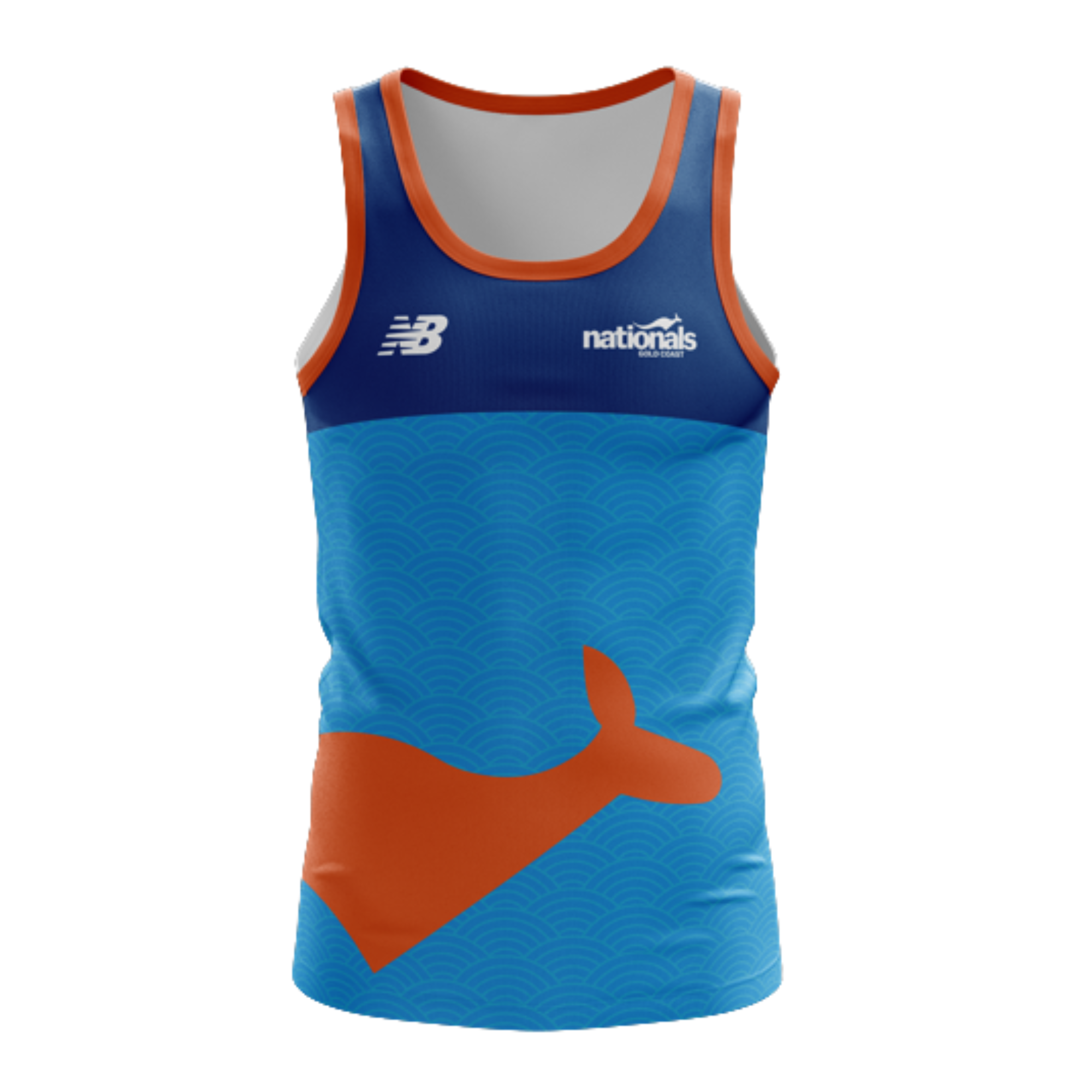UniSport | PRE-ORDER | Single Fin Singlet - Unisex