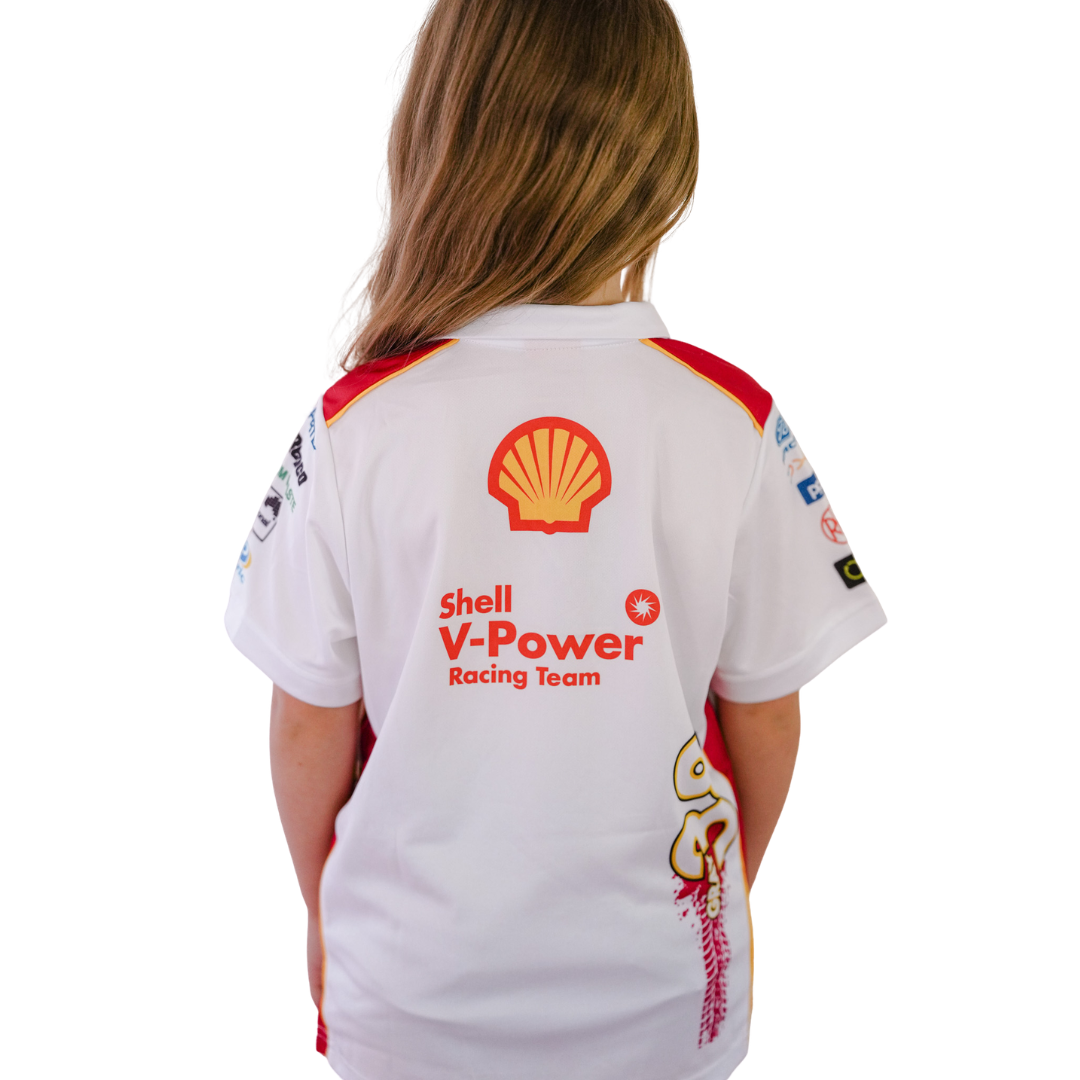 Shell V-Power Racing Team | Youth WHITE TEAM POLO