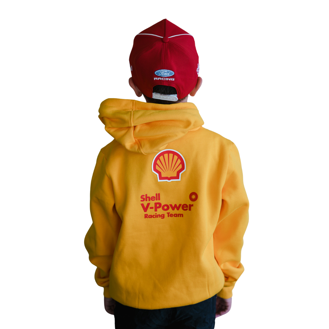 Shell V-Power Racing Team | Unisex Hoodie - Yellow (KIDS)