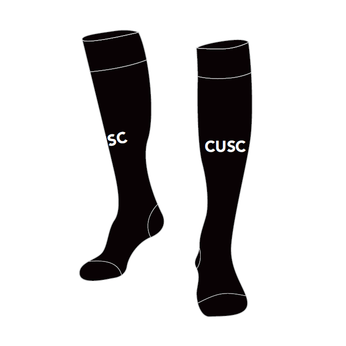 Belgravia Apparel | Sports AU-Cumberland United FC | Goal Keeper Socks - Black-Cumberland United Football Club