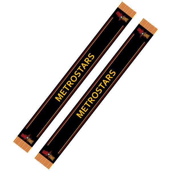 Custom Knit Scarf-North Eastern MetroStars Soccer Club - Uniform Shop