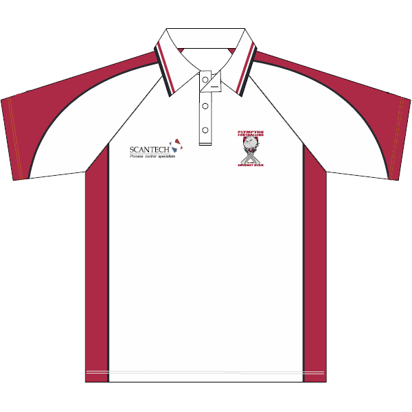 Belgravia Apparel | Sports AU-Plympton Footballers CC | PRE-ORDER | Junior Playing Polo - Short Sleeve-Plympton Footballers Cricket Club