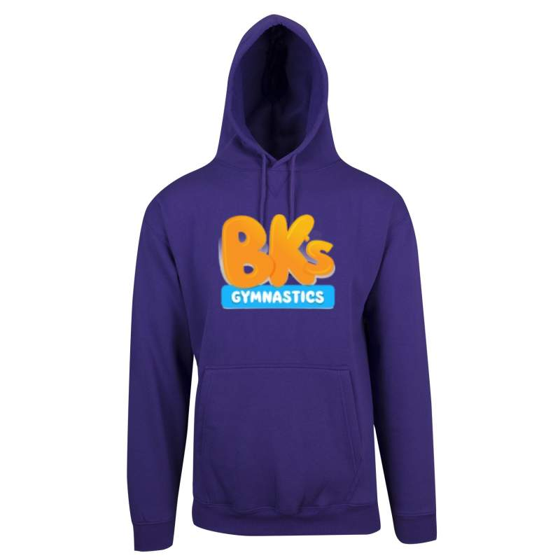 Belgravia Apparel | Sports AU-BK Gymnastics Merch | Fleecy Hoodie - PURPLE-BK Gymnastics - Merch