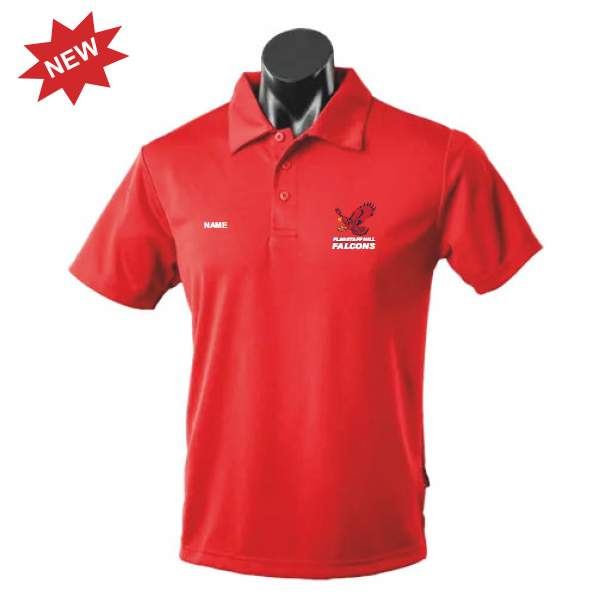 Belgravia Apparel | Sports AU-Flagstaff Hill FC | Officials Polo - Unisex-Flagstaff Hill Falcons Football Club