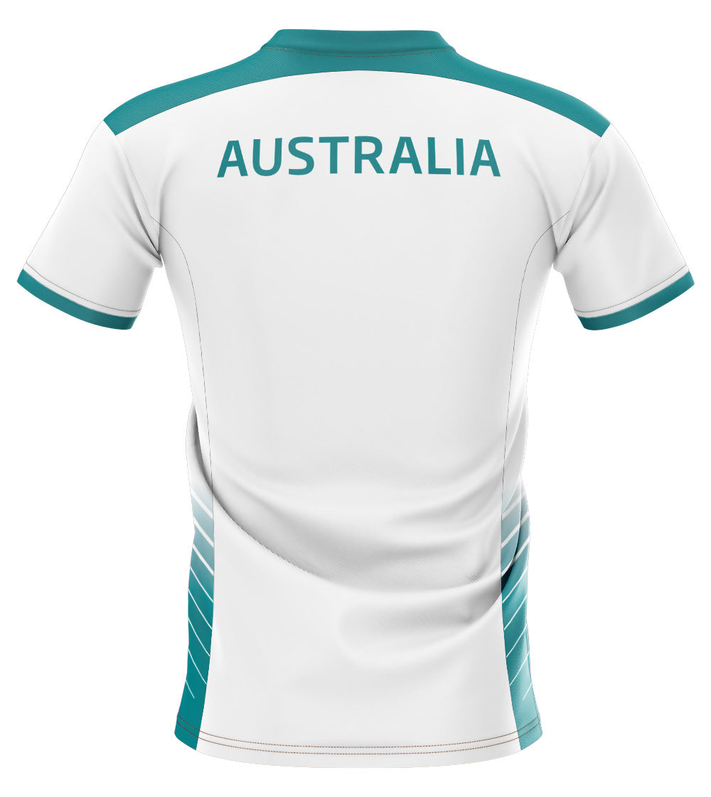 Training Tee - White - Unisex-Water Polo Australia