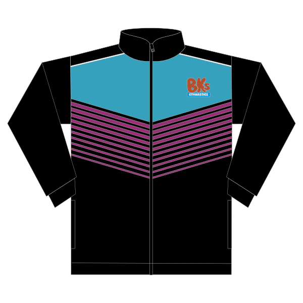 Belgravia Apparel | Sports AU-BK Gymnastics Comp | PRE-ORDER | WAG Track Jacket-BK Kids Comp Range