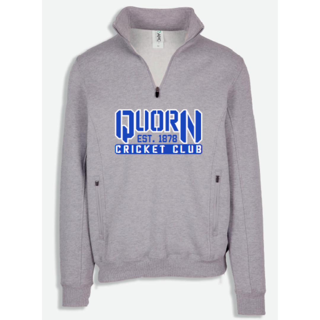 Belgravia Apparel | Sports AU-Quorn CC | PRE-ORDER | Club Half Zip Jumper-Quorn Cricket Club