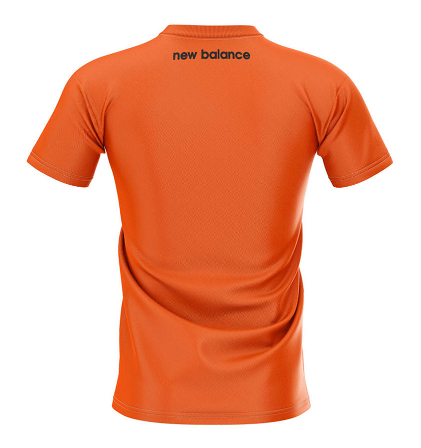 New Balance Orange BRFC Tee - Youth-Brisbane Roar FC