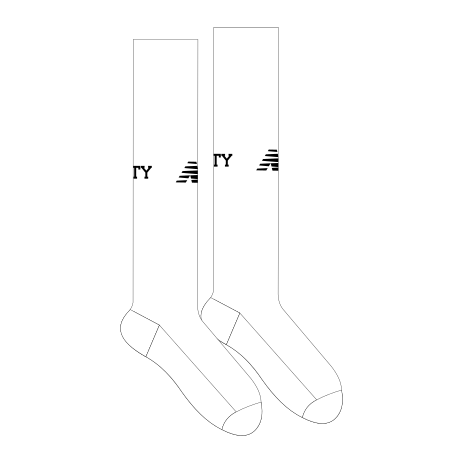 Belgravia Apparel | Sports AU-Adelaide City FC | New Balance Full Length Home Socks-Adelaide City Football Club