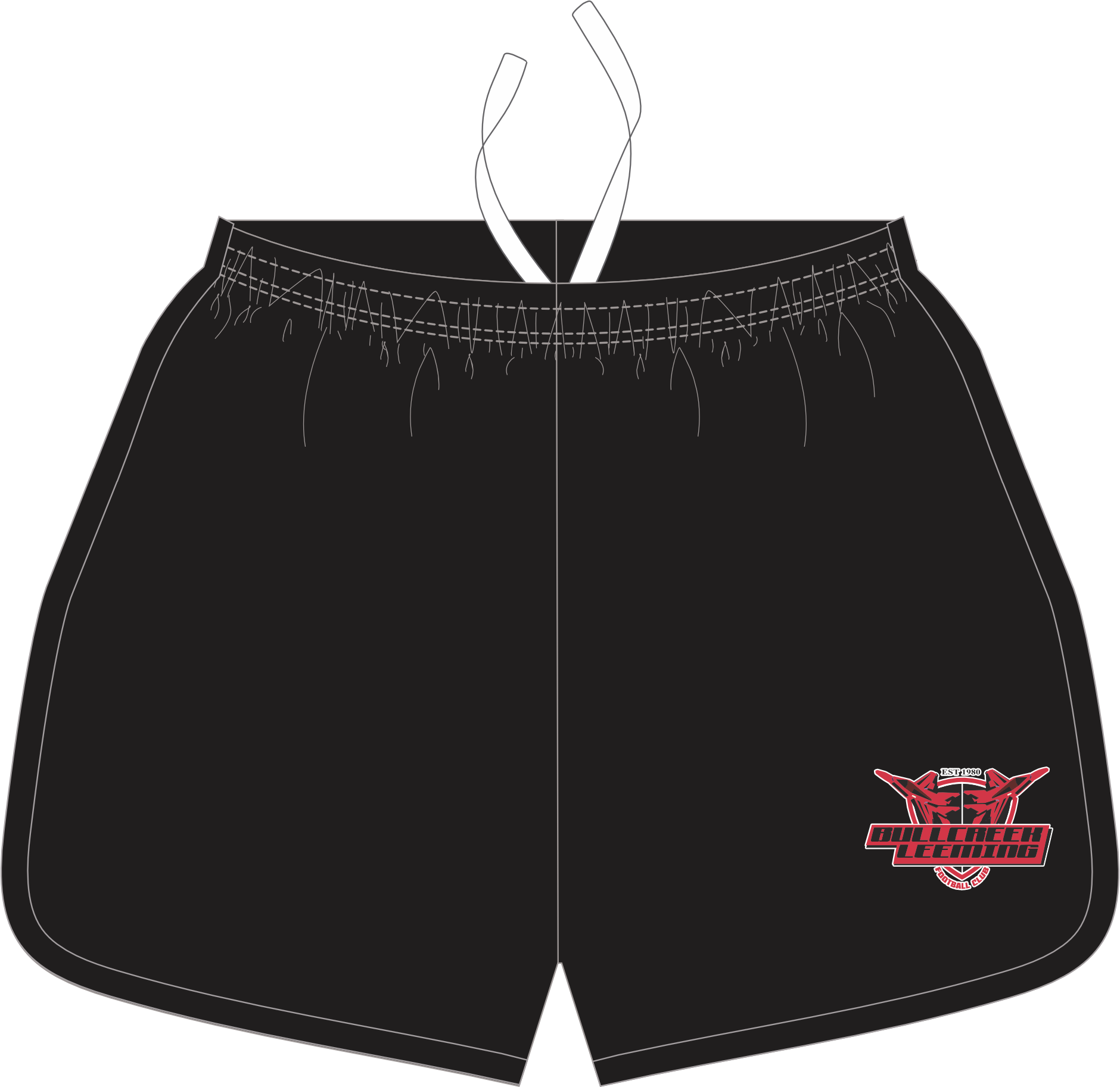 Belgravia Apparel | Sports AU-PFL Bullcreek Leeming FC | Ladies Home Shorts-Bullcreek Leeming Football Club