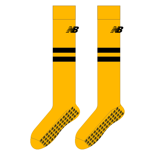 Belgravia Apparel | Sports AU-FW23 | New Balance Socks - HDI NTC - Gold-Football West