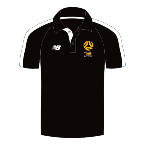 FW23 REFEREE New Balance Polo Referee Belgravia Apparel Sports AU