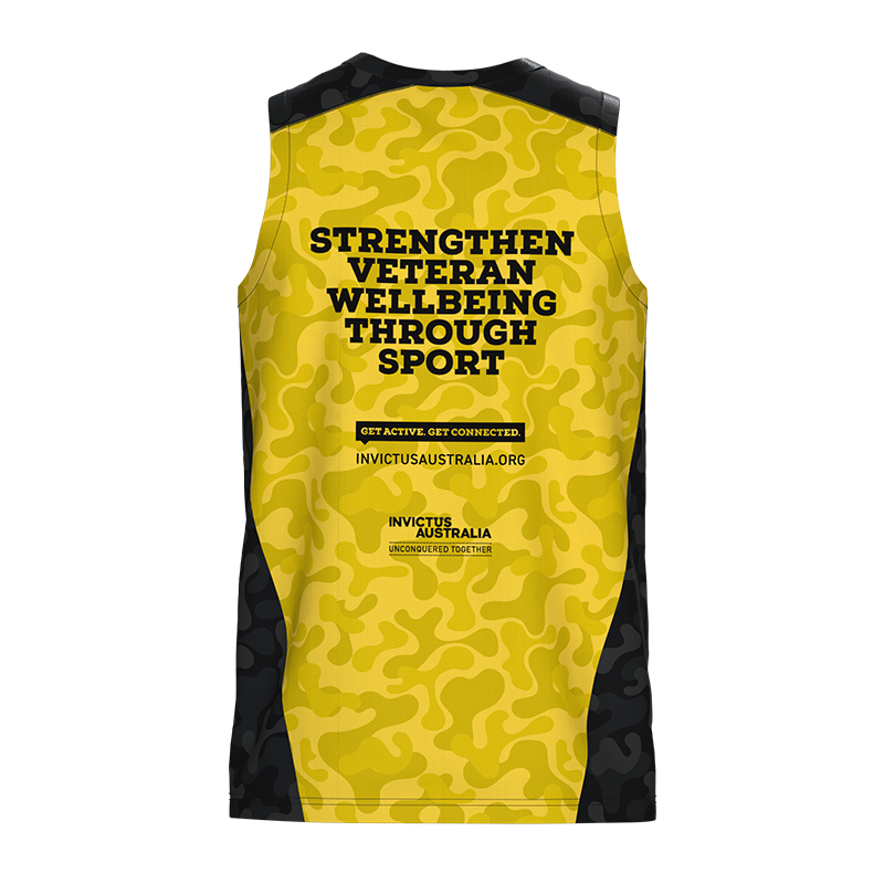 Invictus Australia Team Veteran Run Tank Belgravia Apparel Sports AU