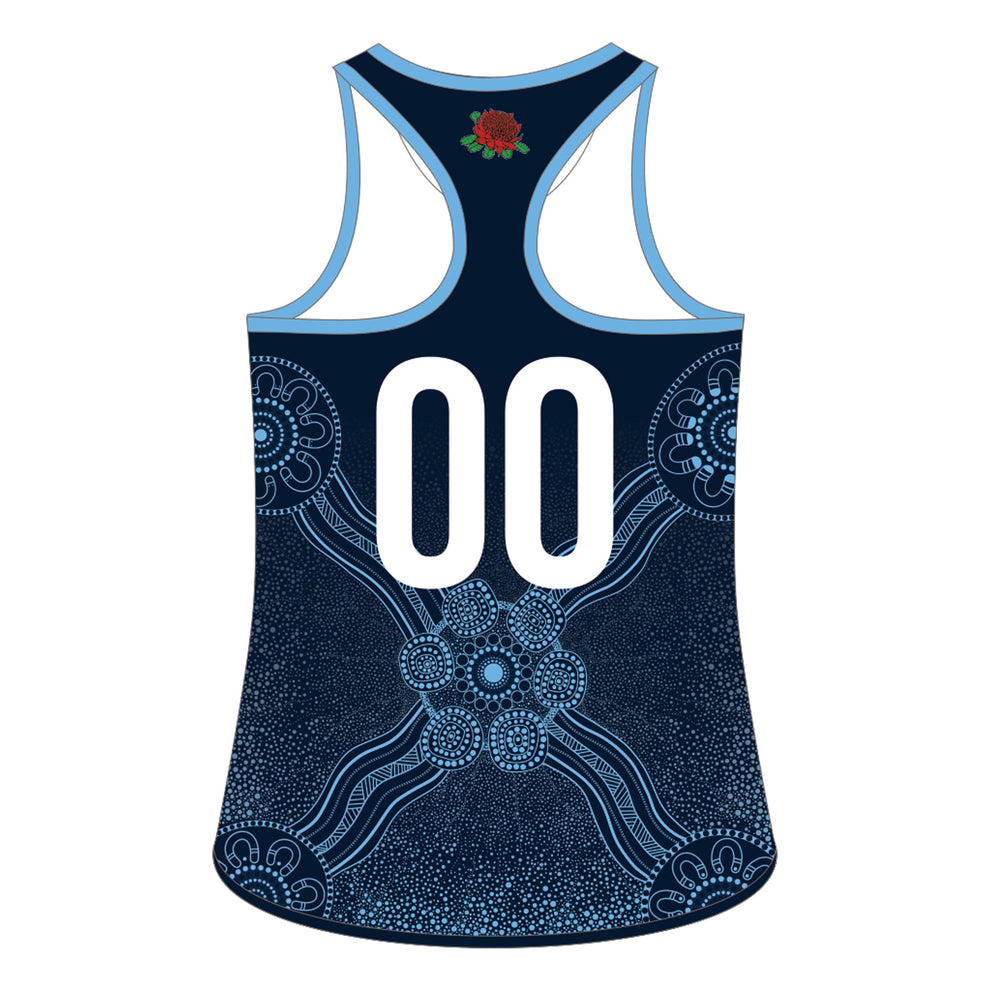 Hockey NSW - Indoor | PRE-ORDER | New Balance Playing Singlet Navy - W ...