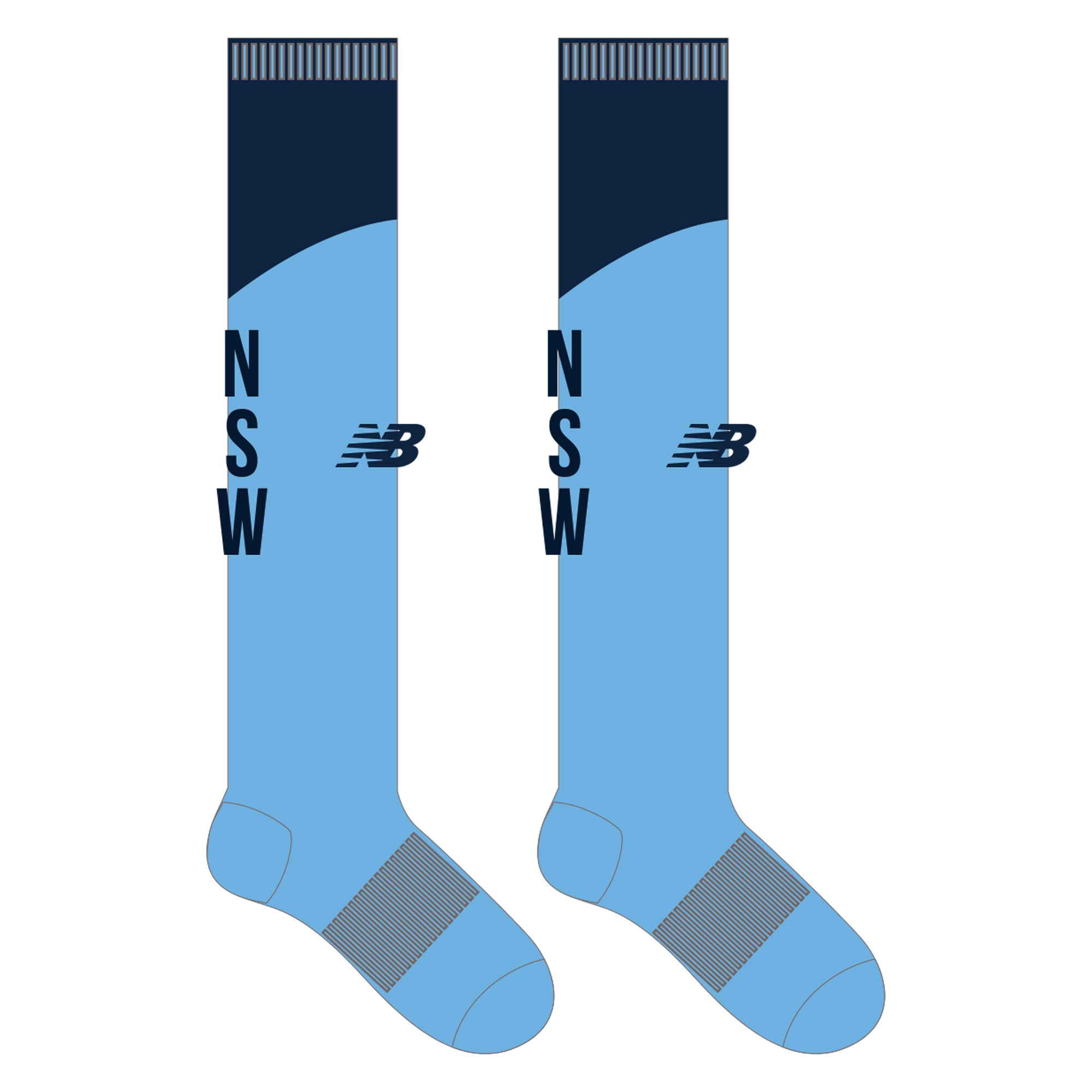 Hockey NSW - Indoor | PRE-ORDER | New Balance Socks - Sky – Belgravia ...