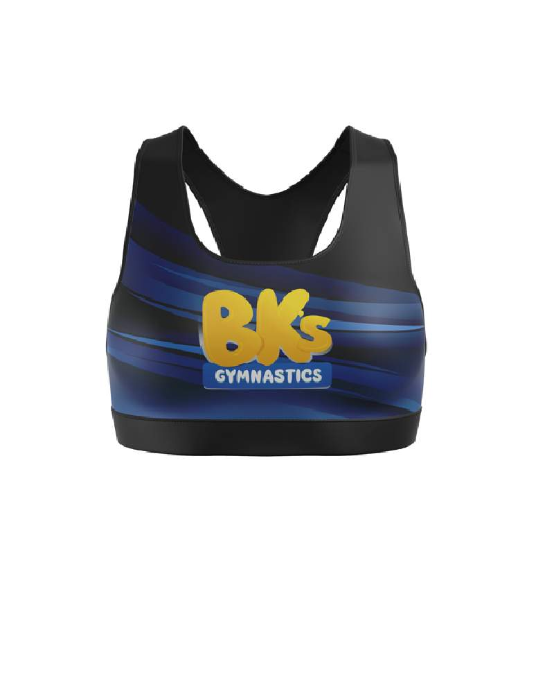 Belgravia Apparel | Sports AU-BK Gymnastics Merch | Crop Top - Blue-BK Gymnastics - Merch