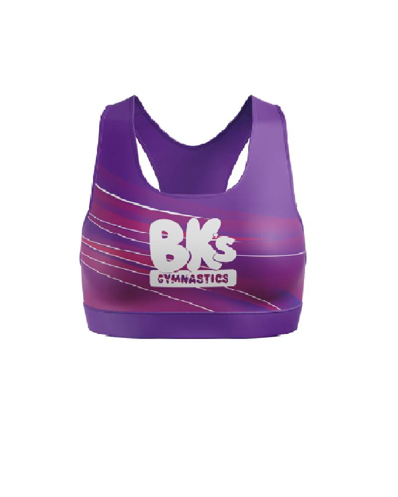 Belgravia Apparel | Sports AU-BK Gymnastics Merch | Crop Top - Purple-BK Gymnastics - Merch