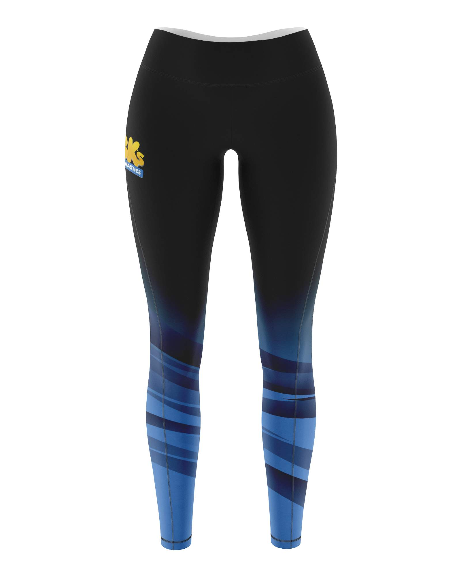 Belgravia Apparel | Sports AU-BK Gymnastics Merch | Leggings - BLUE-BK Gymnastics - Merch