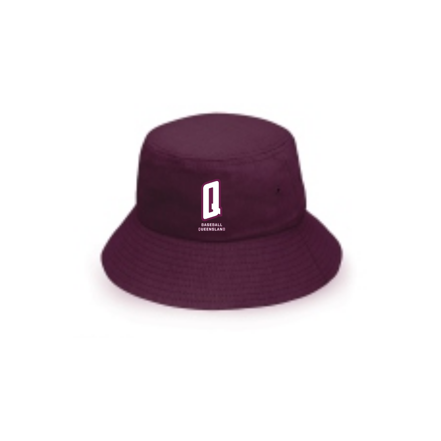 Belgravia Apparel | Sports AU-Baseball QLD | PRE-ORDER | Baseball QLD Bucket Hat-Baseball Queensland