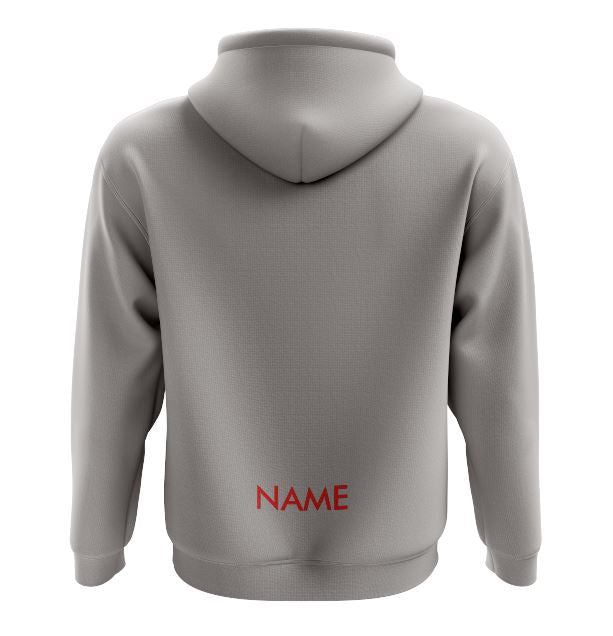 Belgravia Apparel | Sports AU-Plympton Bulldogs FC | Hoodie - Grey-Plympton Football Club