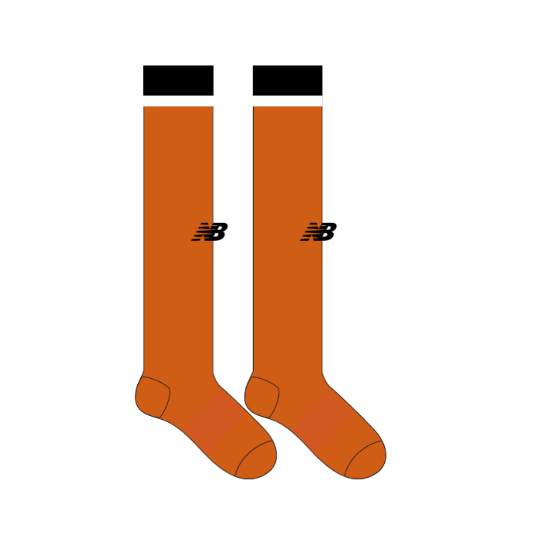 Belgravia Apparel | Sports AU-Hockey NT | PRE-ORDER | New Balance Full Length Orange Sock-Hockey Northern Territory