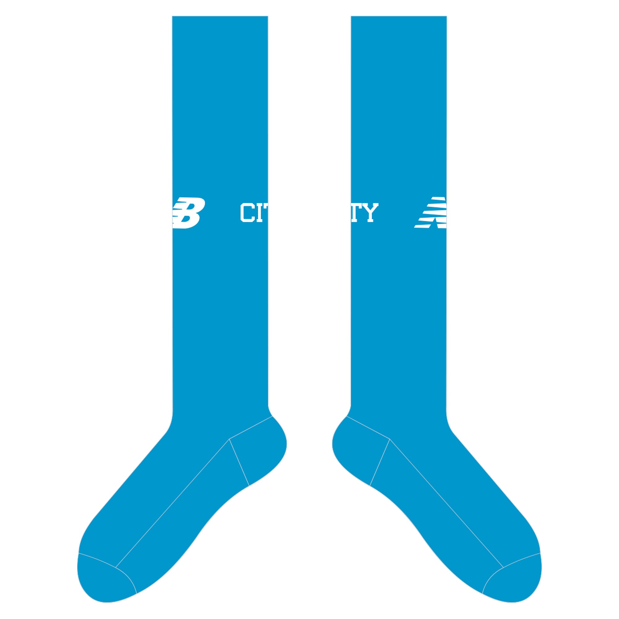 Belgravia Apparel | Sports AU-Adelaide City FC | New Balance Full length Socks - Away GK-Adelaide City Football Club