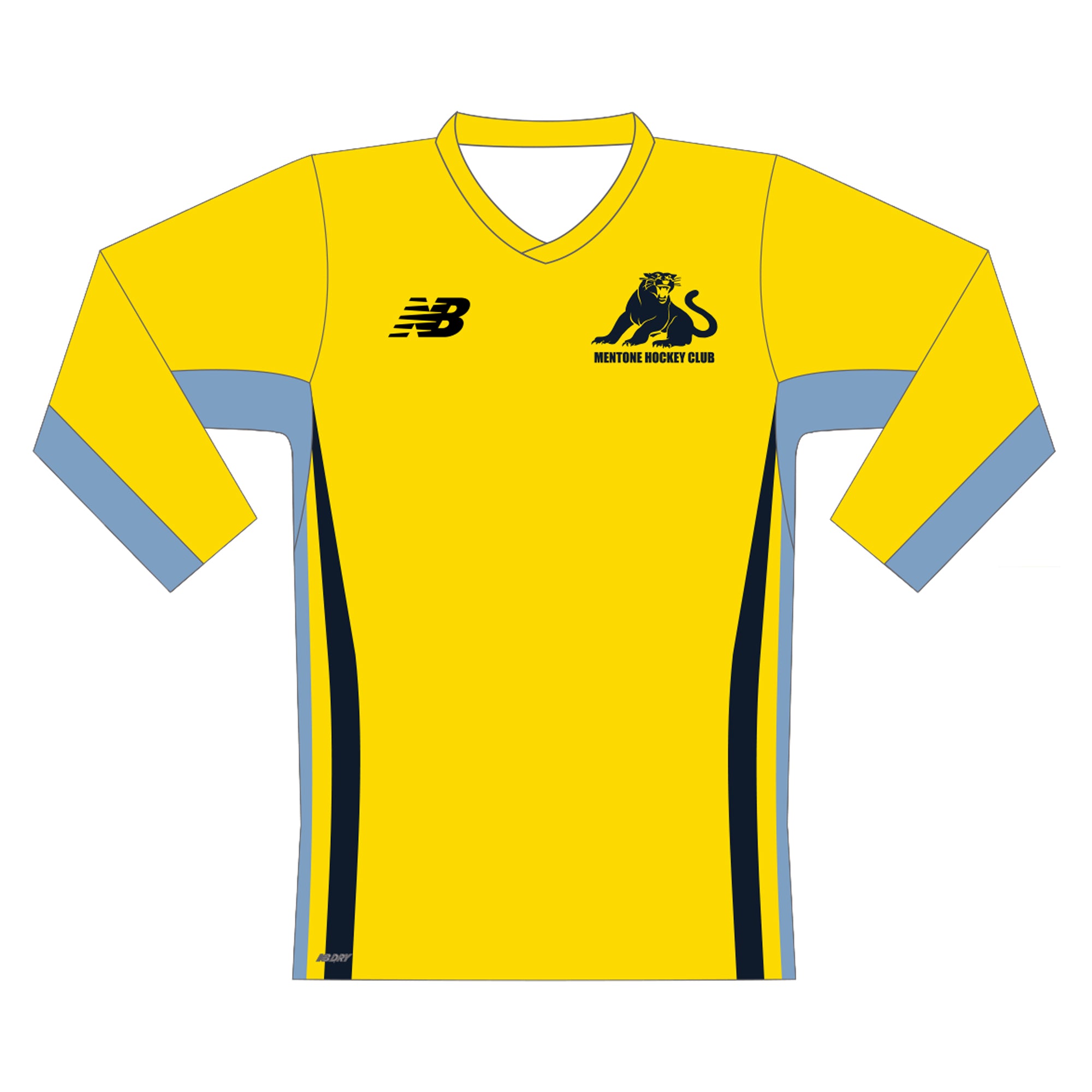 Belgravia Apparel | Sports AU-Mentone Hockey Club | PRE-ORDER | New Balance LS Goal Keeper Jersey - Home-Mentone Hockey Club