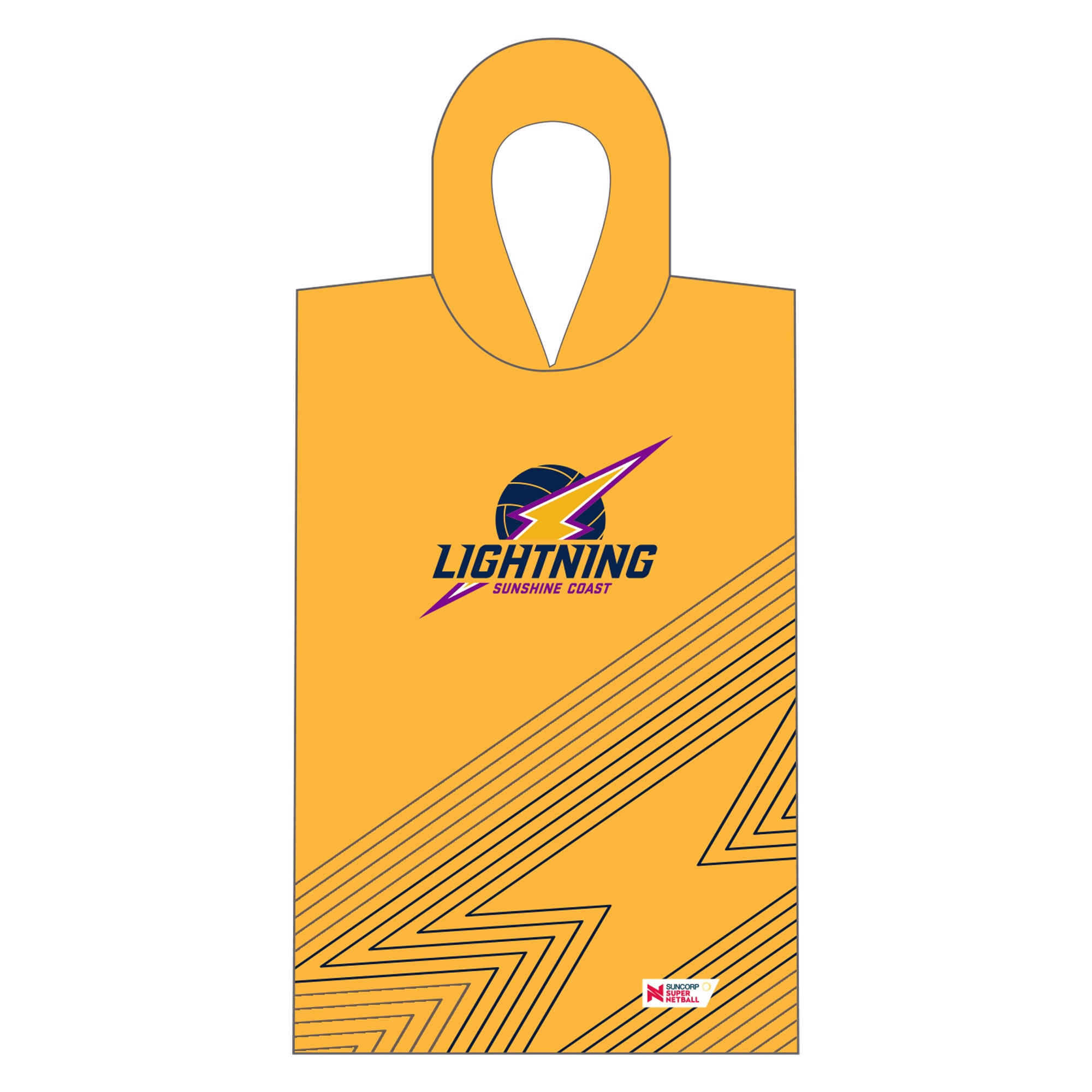 Belgravia Apparel | Sports AU-Sunshine Coast Lightning | Hooded Towel-Sunshine Coast Lightning Netball Club