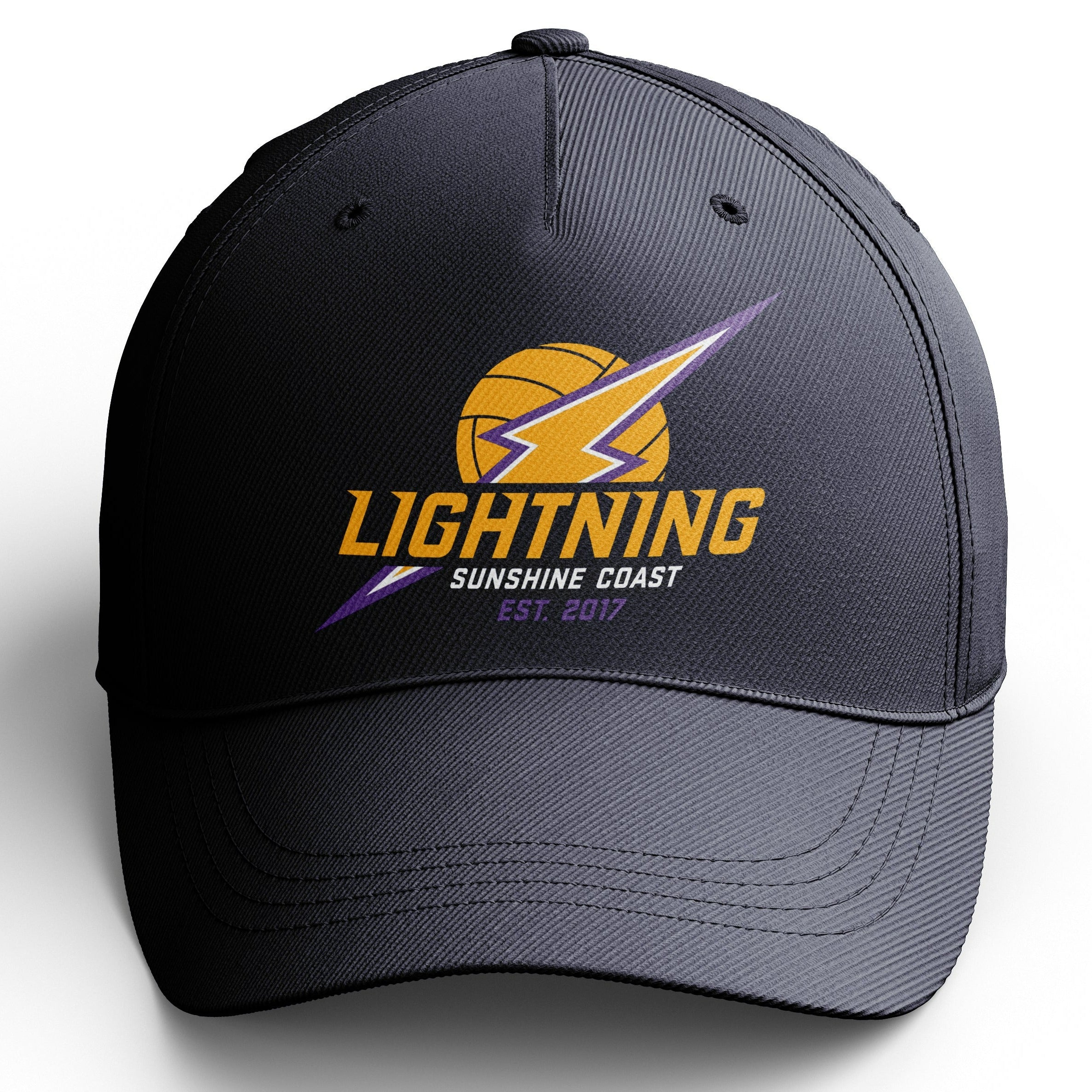 Belgravia Apparel | Sports AU-Sunshine Coast Lightning | Navy Cap - Toddler-Sunshine Coast Lightning Netball Club