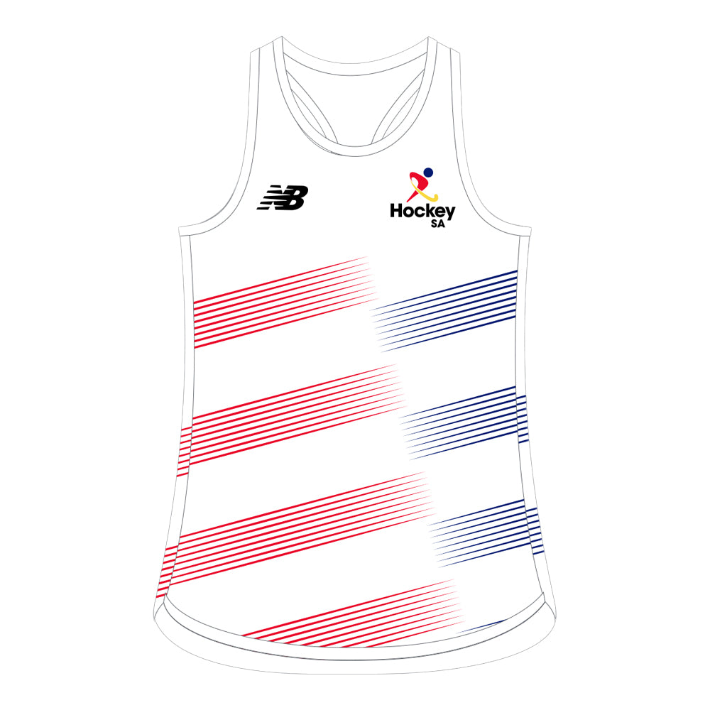 Womens Away Singlet-Hockey SA