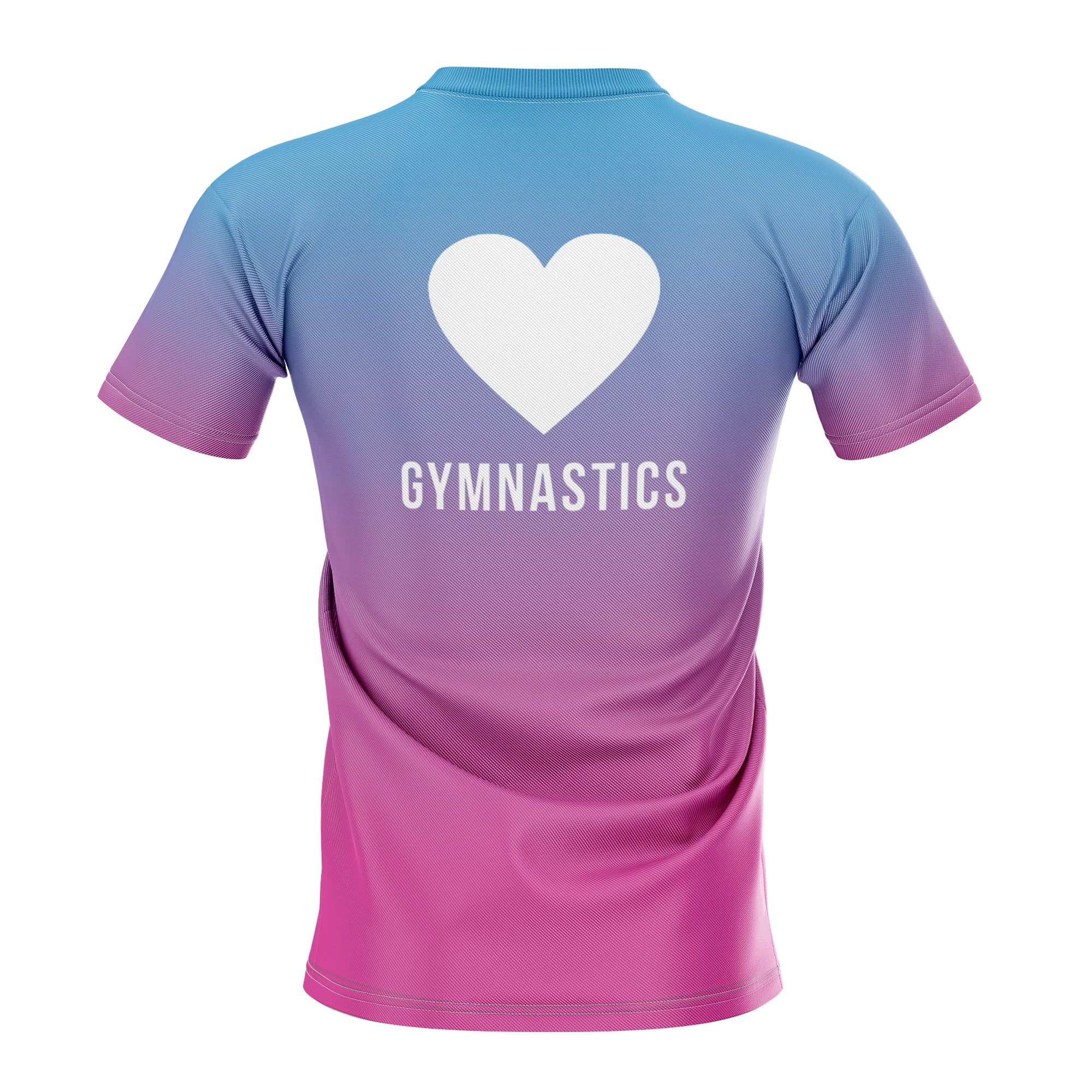 Belgravia Apparel | Sports AU-Body Torque | Love Gymnastics Tee - Ombre/White-Body Torque