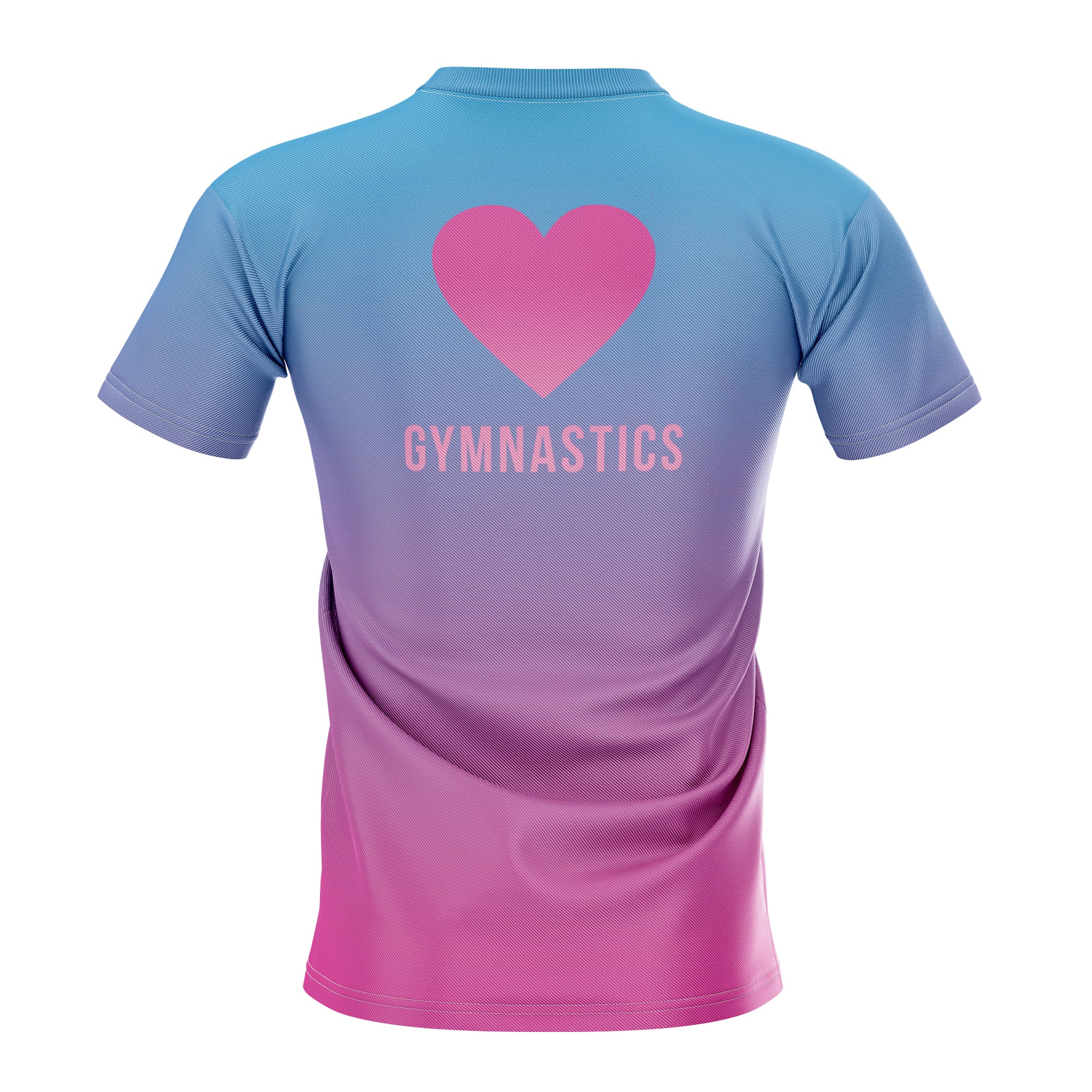 Belgravia Apparel | Sports AU-Body Torque | Love Gymnastics Tee - Ombre/Pink-Body Torque