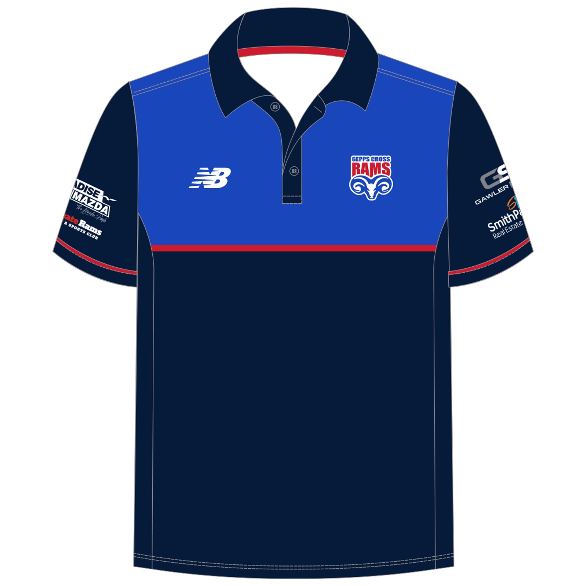 Belgravia Apparel | Sports AU-Gepps Cross FC | New Balance Polo - Womens-Northgate Sports & Community Club