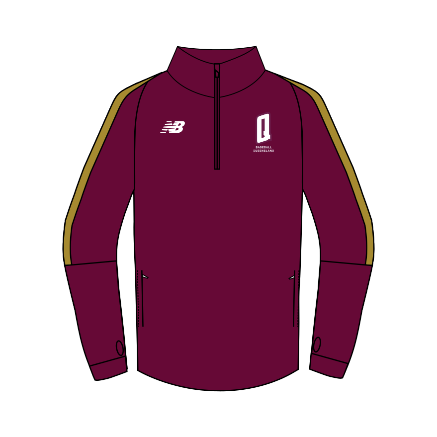 Belgravia Apparel | Sports AU-Baseball QLD | PRE-ORDER | Midlayer Supporter Jacket-Baseball Queensland