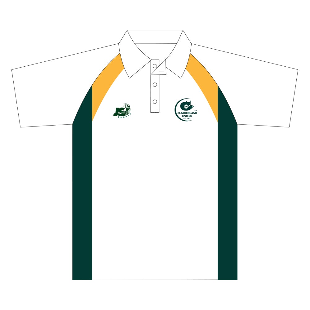 Belgravia Apparel | Sports AU-Cumberland United FC | White Polo-Cumberland United Football Club