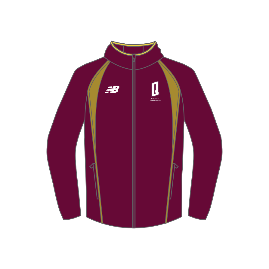 Belgravia Apparel | Sports AU-Baseball QLD | PRE-ORDER | Player - Waterproof Spray Jacket-Baseball Queensland