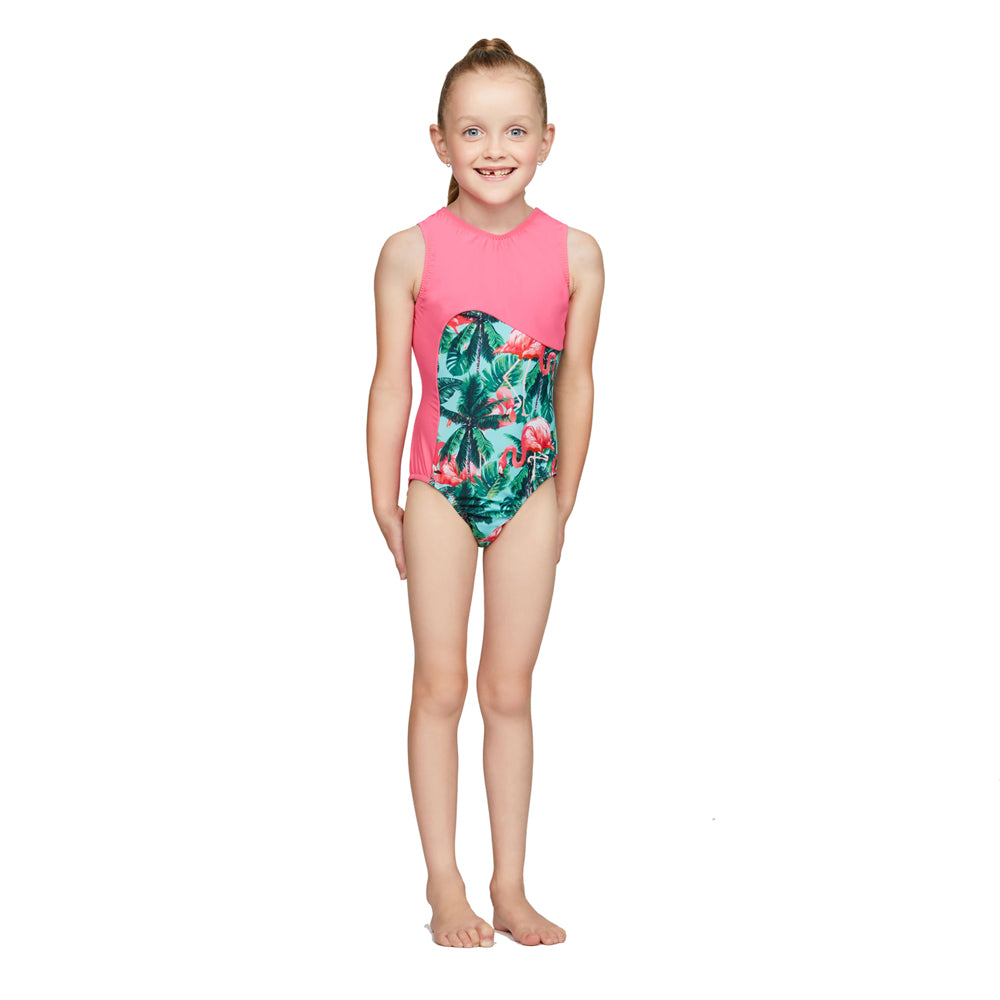Belgravia Apparel | Sports AU-Body Torque | Swirl Leotard - Flamingo-Body Torque