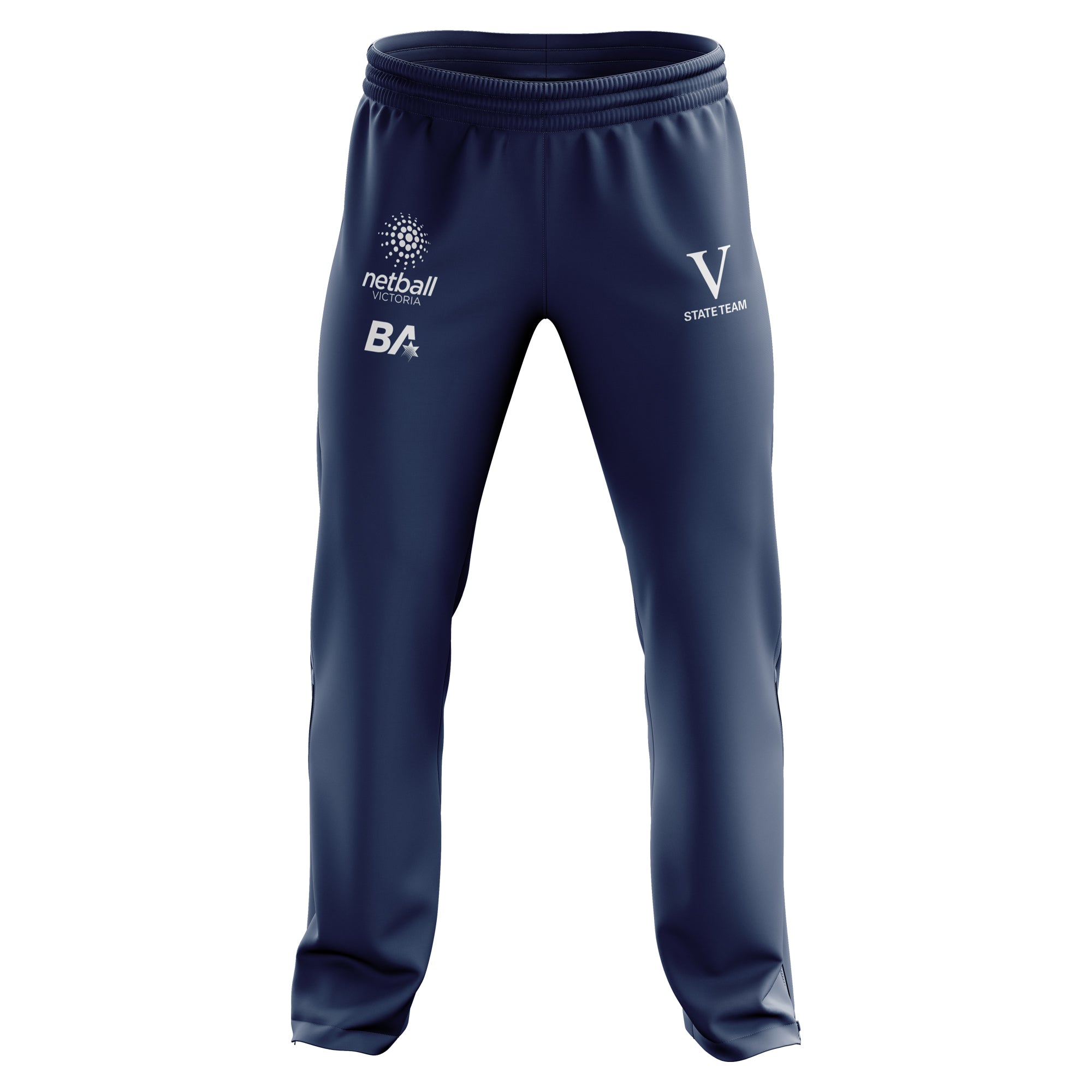 Belgravia Apparel | Sports AU-Netball Victoria | State Team - Womens Track Pants-Netball Victoria - State Team
