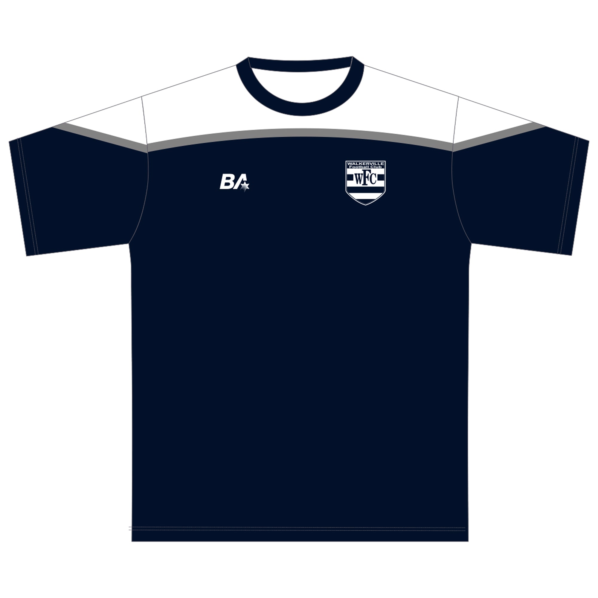 Belgravia Apparel | Sports AU-Walkerville Senior FC | Training Tee-Walkerville Senior Football Club